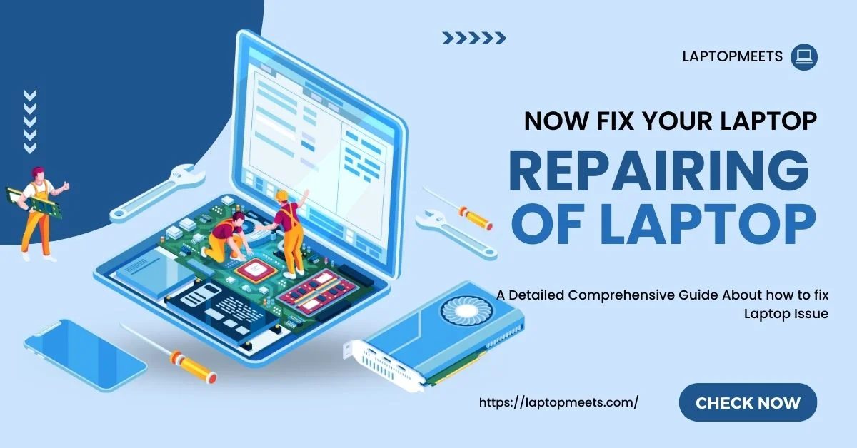 repairing of laptop